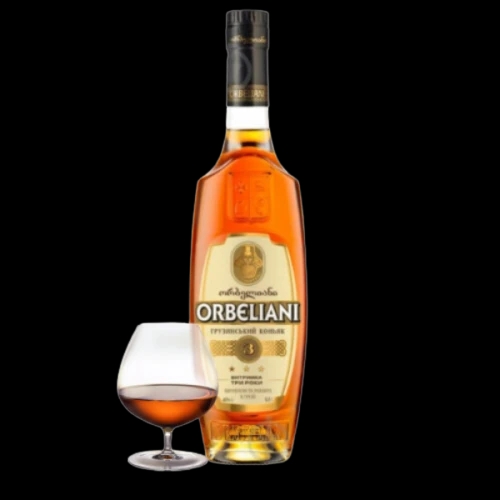 Geotgian brandy Orbeliani
