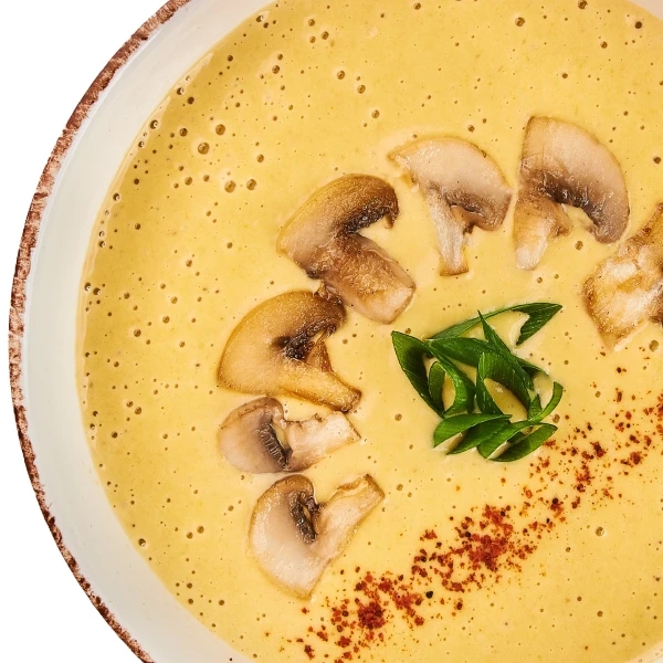 Mushroom creamy soup