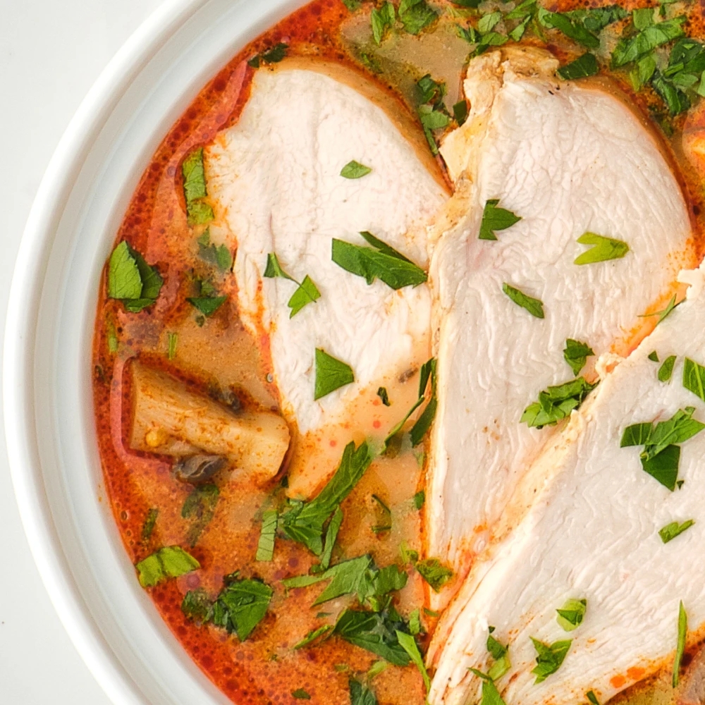 Tom Yum with chicken