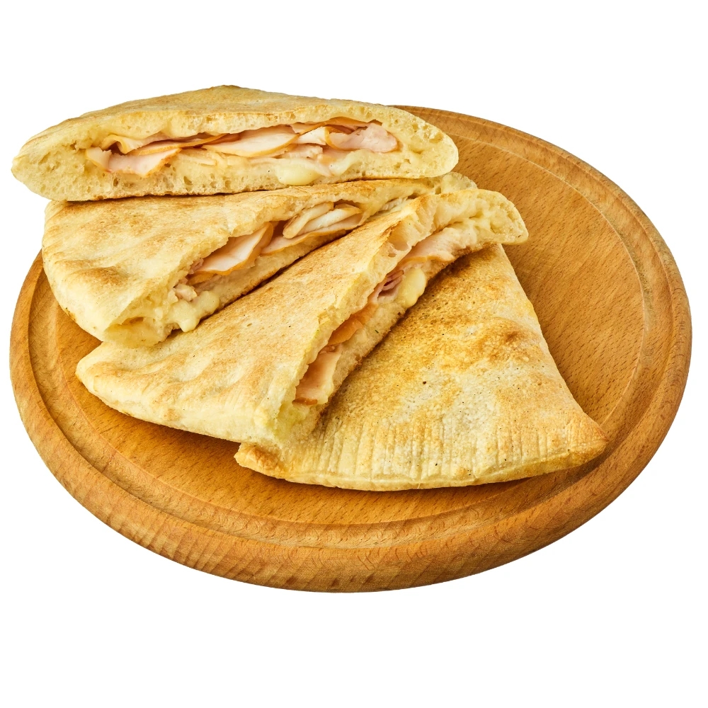 Calzone with chicken