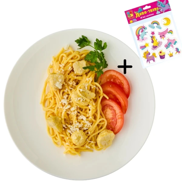 Spaghetti with meat balls