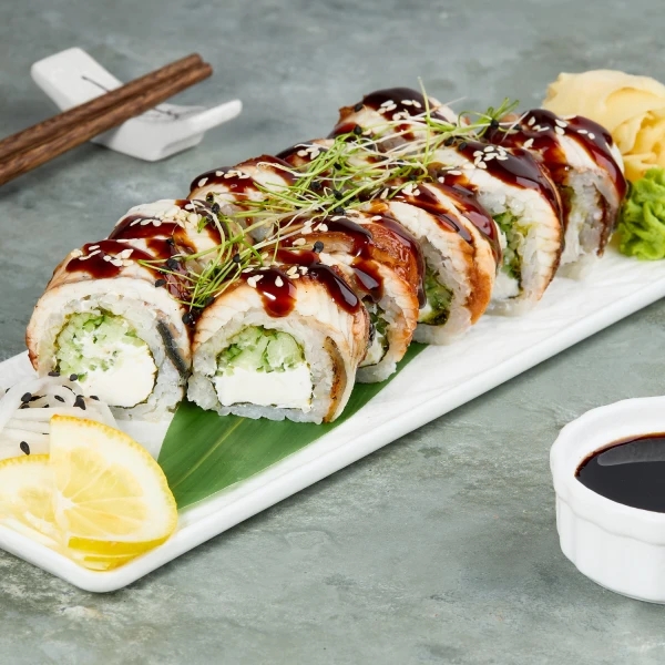 Philadelphia with eel