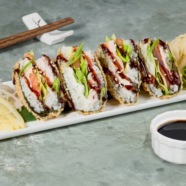 Japanese sandwich with shrimp