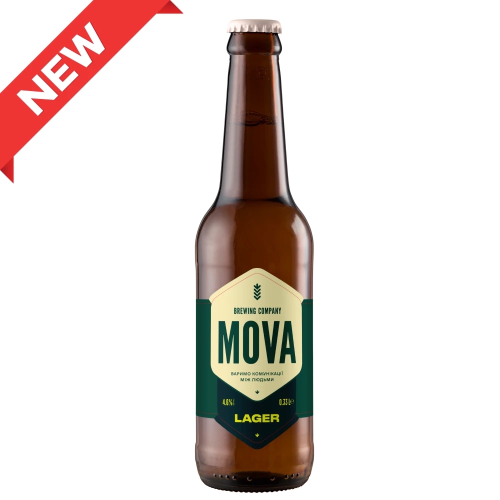Пиво світле Lager MOVA