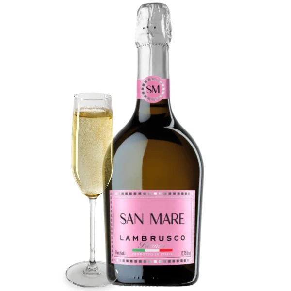Ігристе вино San Mare Lambrusco (біле напівсолодке)