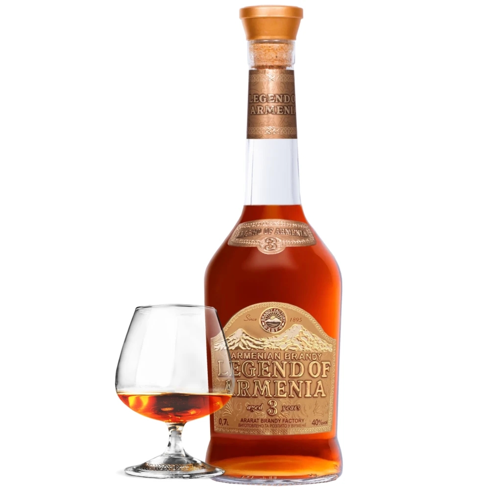 Brandy Legend of Armenia, 3 Years Aged