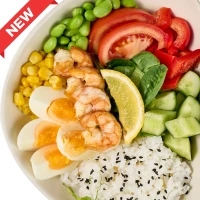 Боул с креветкой