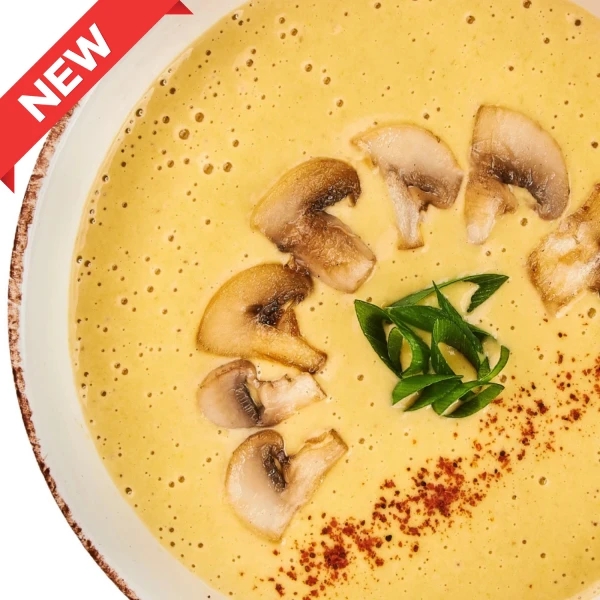 Mushroom creamy soup