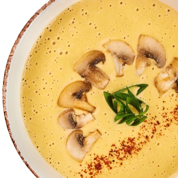 Mushroom creamy soup