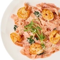 Паста з креветками